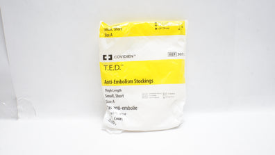 Covidien 3071LF T.E.D. Anti-Embolism Stockings Thigh Length Small Short SizeA(x)